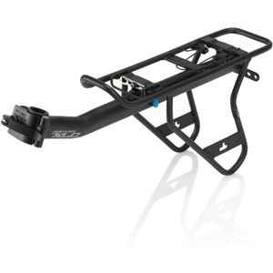 XLC RP-R12 Bagagedrager - Carry More - Aluminium - Zwart