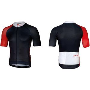 XLC Race shirt voor heren, loopshirt (1 stuk), donkerblauw/wit/rood.