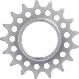 XLC kettingwiel SSS01 baan 1/8 17T staal zilver