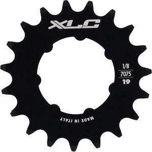 XLC kettingwiel SSS03 baan met ring 1/8 19T staal zwart