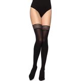 Merry Style - MS-GB-216 - Hold-Up Kousen - Zwart - 20 Denier - Licht Glanzend - Elastisch