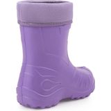 Ladeheid LA-KL-050 Kinder Regenlaarzen - Rubber - met Binnenschoen - EVA - Wasbare Binnenschoen - Violet - 22