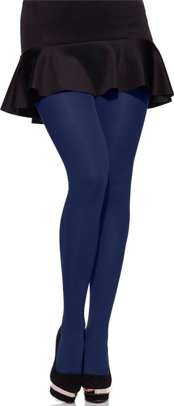 Merry Style - MS-GB-162 - Dames Panty - Donkerblauw - 60 DEN - Plus Size - XXL