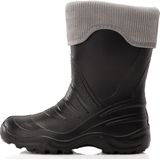 Ladeheid - LA-LMG-861-Termix Dames Regenlaarzen - Zwart/grijs - Rubber - Gevoerd - Waterdicht