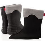 Ladeheid - LA-LMG-861-Termix Dames Regenlaarzen - Zwart/grijs - Rubber - Gevoerd - Waterdicht