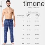 Pyjamabroek - Katoen - Blauw - Heren