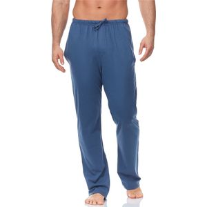 Pyjamabroek - Katoen - Blauw - Heren