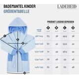 Ladeheid Kinderen Badjas met Capuchon - Wasmachine bestendig - Katoen - Badstof - LA-LA40-103-DG - Fuchsia/Hellrosa (M12/P15) - 98-104