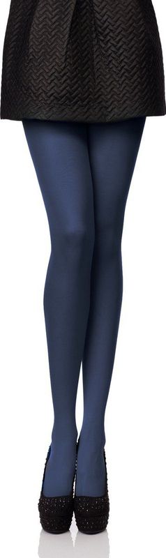 Antie AN-122 Dames Panty - 60 DEN -Microvezel - Polyamide - Marineblauw - M