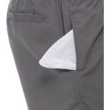 Ladeheid LA-LA40-128-SWS Heren Zwembroek - Zwemshorts - met zijzakken en achterzak - sneldrogend - met binnenslip van mesh - Koordsluiting - Polyester - Grijs - S