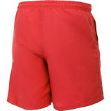 Ladeheid Heren Zwembroek Sneldrogende Zwemshort met Mesh Binnenbroekje, Zakken aan Zijkant en Achterkant, Elastische Tailleband met Koord LA40-129 (Rood, S)