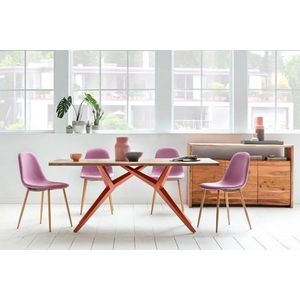 SIT Möbel Eetkamertafel 240 cm van wild eiken | bord naturel | metalen frame antiek bruin | B 240 x D 100 x H 73 cm | 15533-00 | Serie TABLES & CO - meerkleurig Multi-materiaal 15533-00