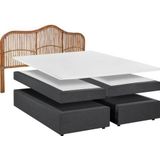 SIT Boxspring Met rotan-hoofdbord