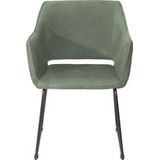 SIT Möbel Tom Tailor Fauteuil Set van 2 | bekleed, celadon| grijs | B 56 x D 61 x H 82 cm | 02439-26 | Serie SIT&CHAIRS - meerkleurig Multi-materiaal 02439-26