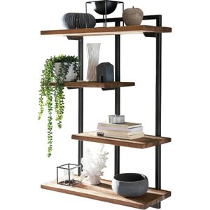 Wandrack - Gerecycled Teak - Vakmanschap - Charme en Charisma