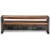 TV-meubel sheesham hout 160 cm - 160x40x55cm.