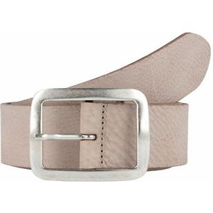 Vanzetti Riem leer taupe 100 cm