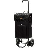 Andersen Shopper Quattro Shopper Malit Boodschappentrolley 56 cm schwarz