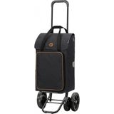 Andersen Shopper Quattro Shopper Ipek Bo Boodschappentrolley 58 cm schwarz