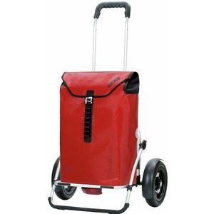 Andersen Shopper Royal Shopper Plus Ortlieb boodschappentrolley 65 cm met luchtbanden rot