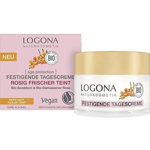 LOGONA Naturkosmetik - Age Protection - Verstevigende Dagcrème - Roze - 50 ml