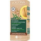Logona - Haarverfset - Goudblond - Biologisch - 2 x 50 g Poeder, 1 x 15 ml Kuur