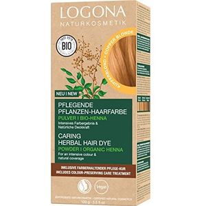 Logona - Nourishing Plant Hair Colour - Haarverf - Koperblond - 100 g