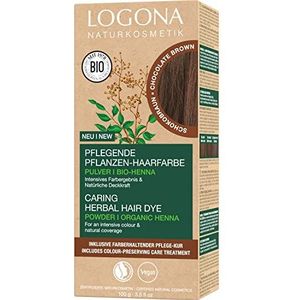 Logona Haarverzorging Hair Colour Verzorgende plantaardige haarverf Chocoladebruin