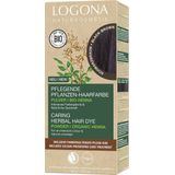 LOGONA Haarverfset - Zwartbruin - Plantaardig - 2 x 50 g