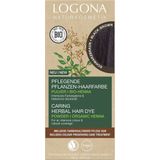 LOGONA Haarverfset - Zwartbruin - Plantaardig - 2 x 50 g