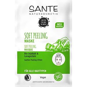 Sante Naturkosmetik Soft Peeling Masker, 2 x 4 ml