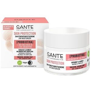Sante Naturkosmetik - Skin Protection - Gezichtscrème - 24 Uur Hydratatie - Veganistisch