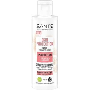 Sante Naturkosmetik - Skin Protection Toner - Gezichtsverzorging - Transparant - 125 ml met Probiotica en Biologische Alo�ë Vera