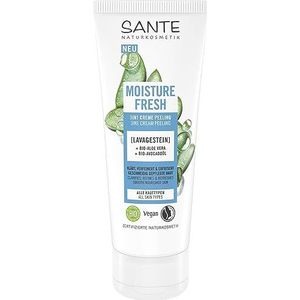 Sante Naturkosmetik - Moisture Fresh 3in1 - Gezichtscrub - 100 ml - Met Lavasteen en Biologische Aloë Vera