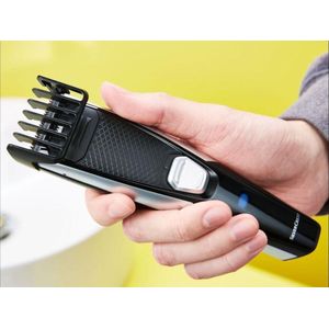 SILVERCREST® Haar- en baardtrimmer - 500 mAh, 3,7 V -  2 Vario-opzetkammen voor 12 kniplengtes