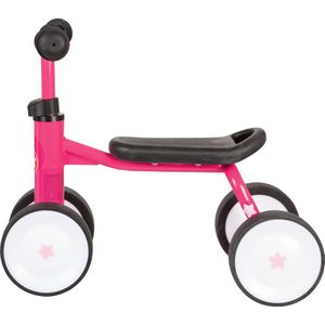 Loopfiets - vanaf 1 jaar - Stabiel stalen frame - Roze - Stuur in hoogte verstelbaar - VI Online Products