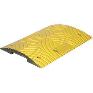Middenstuk TOPSTOP verkeersdrempel - PVC Geel 50 mm