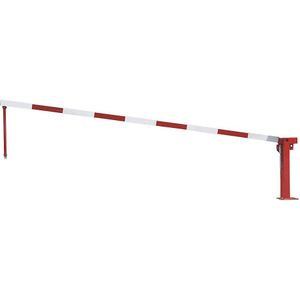 Slagboom met gasveer, pendelsteun, slagboomlengte 4,5 m