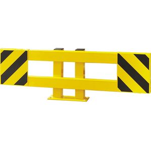 Set stellingbeschermbalken, voor enkele stelling, uitschuifbaar 900 - 1300 mm, voor buiten