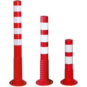 Plooibaken ComeBack, rood wit 1000 mm