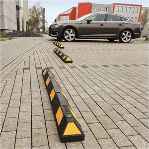 Park-AID parkeerstop, geel zwart 900 mm