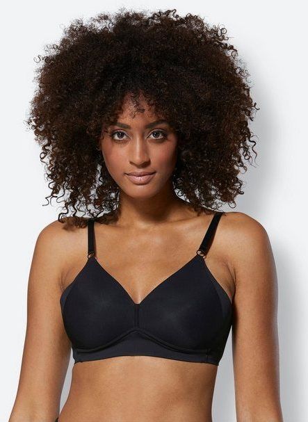 Naturana Soft-BH "Side smoother", flache nahtlose Abschlüsse, breites Unterbrustband, ohne Bügel