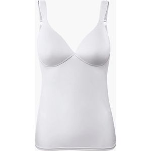 Naturana hemd met padded BH zonder beugels maat 90B wit