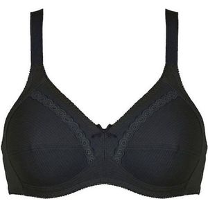 Naturana - Soft BH - Zwart - 100% Katoen