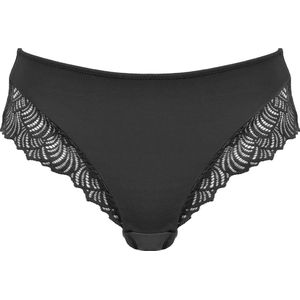 The - Hipster - Zwart - 87% Polyamide, 13% Elastaan - Comfortabele Pasvorm