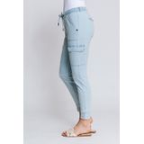 Zhrill - Daisey - Jeans - Lichtblauw - 97% Katoen, 2% Polyester, 1% Elastaan