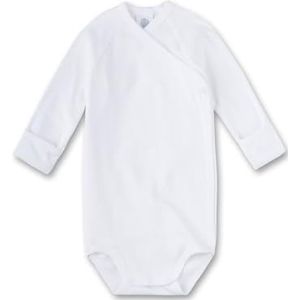 Sanetta 321997 Body, wit (10), geboorte, uniseks baby, wit (10), 0 Maanden