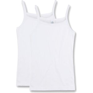 Sanetta - Onderhemd - Wit - Set van 2