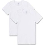 Sanetta - Onderhemd - Wit - Oeko-Tex Standard 100 - Elastaan-Katoenmix