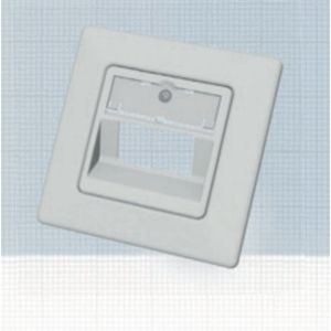 Easylan CKVDUSL2R - Wit - Polymeer - Conventioneel - 80 mm - 80 mm - 1 stuk(s), Netwerk accessoires